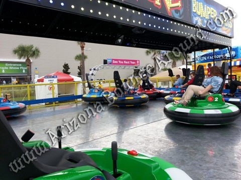 portable bumper cars for rent